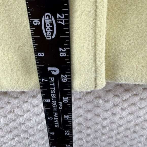 VRG GRL Jeanie Vest Boxy 6 Yellow Sleeveless Button Front Fitted Career Casual - Picture 4 of 7